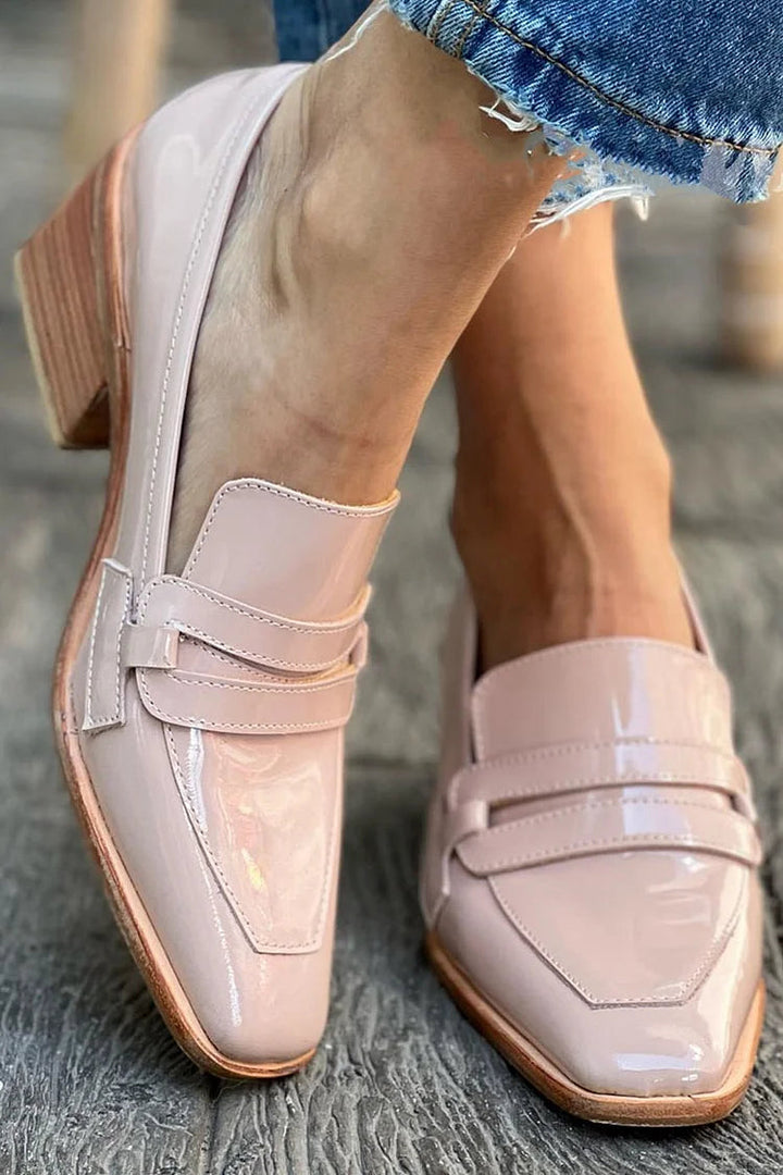 Angela | Pink Loafer