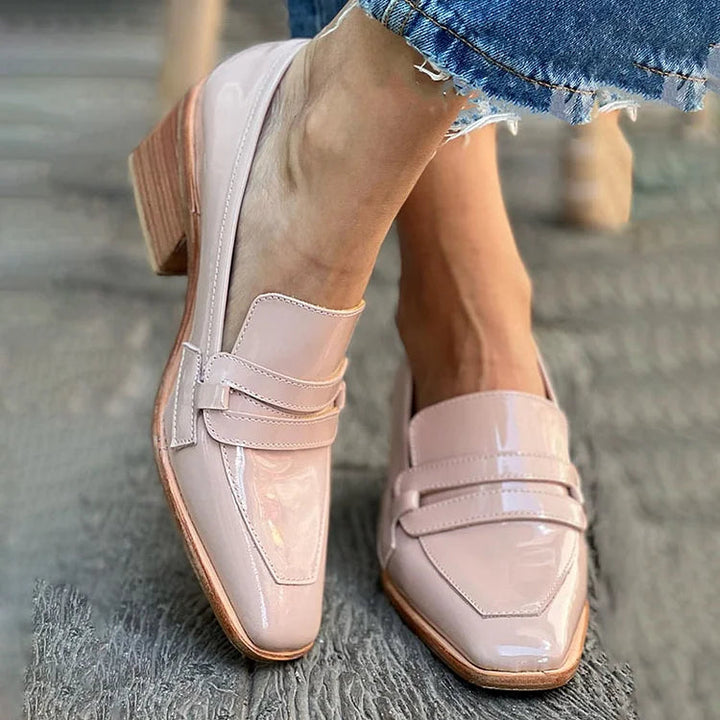 Angela | Pink Loafer