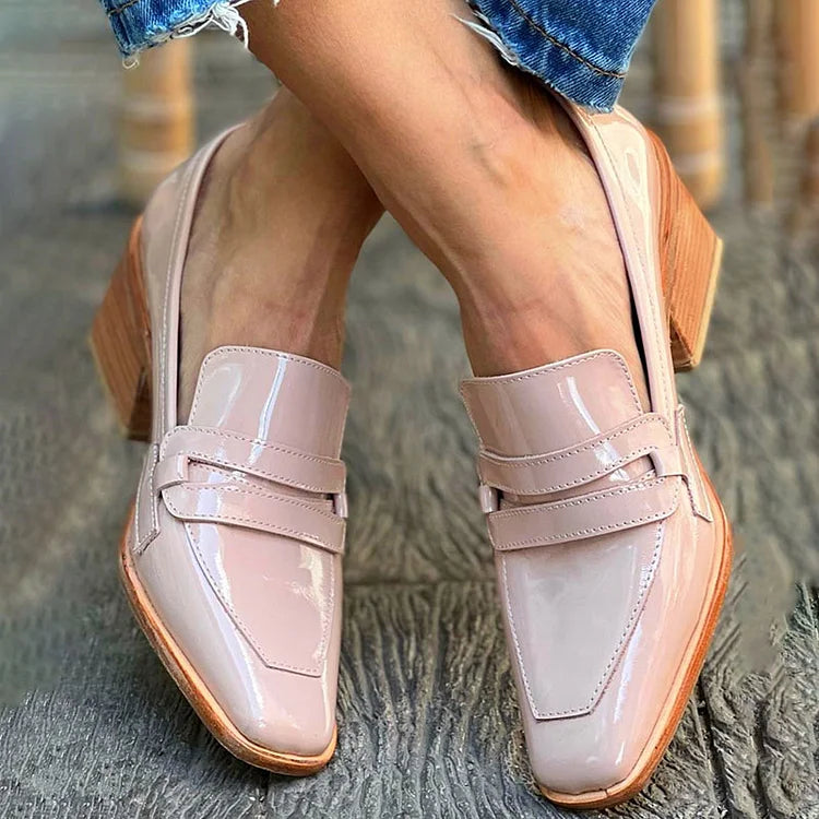 Angela | Pink Loafer