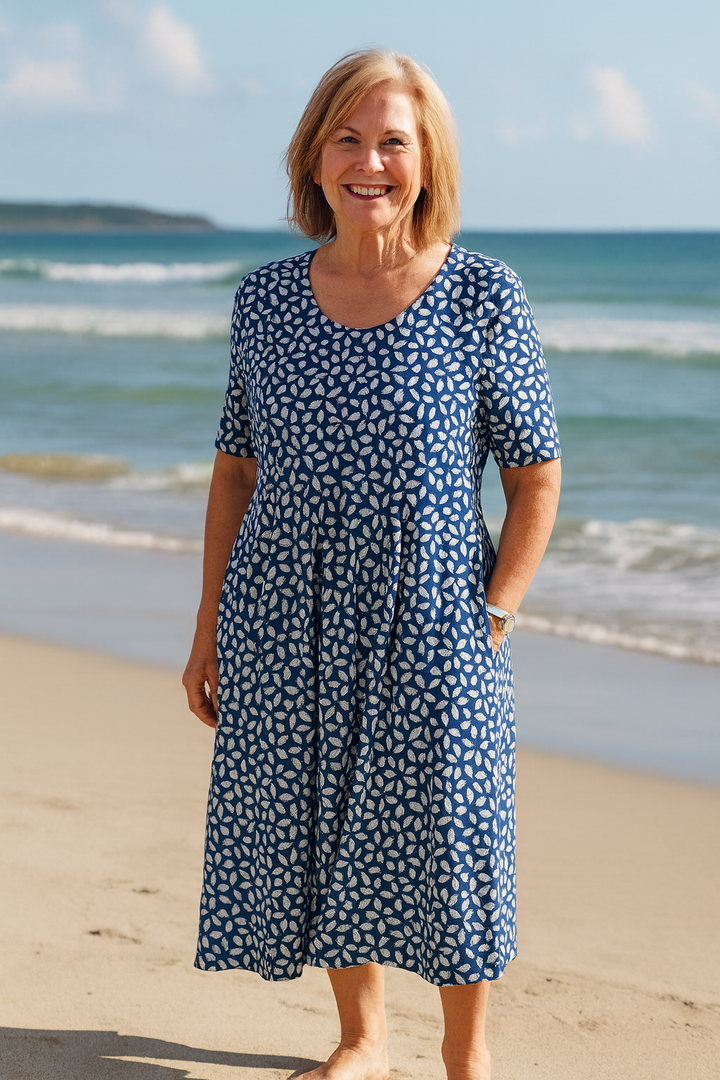 Liviayrose | Elegant Flow –Tummy-friendly design Dress