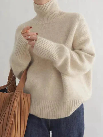 Isabel - Cashmere Turtleneck Sweater