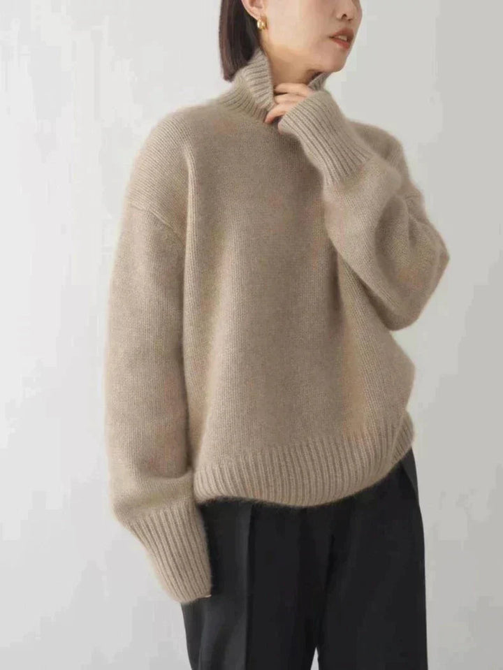 Isabel - Cashmere Turtleneck Sweater