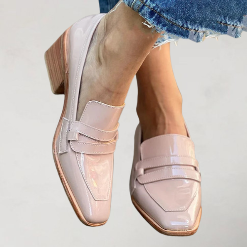 Angela | Pink Loafer